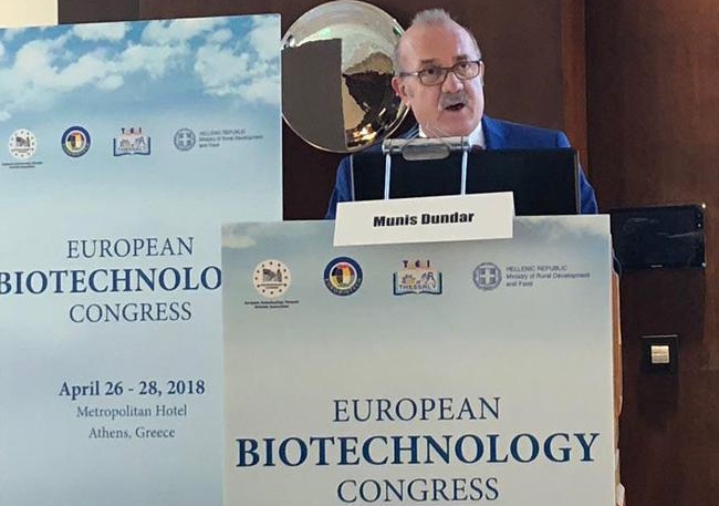 Avrupa Biyoteknoloji Derneği Genel Başkanlığına Oy Birliği ile Prof. Dr. Munis Dündar Seçildi 